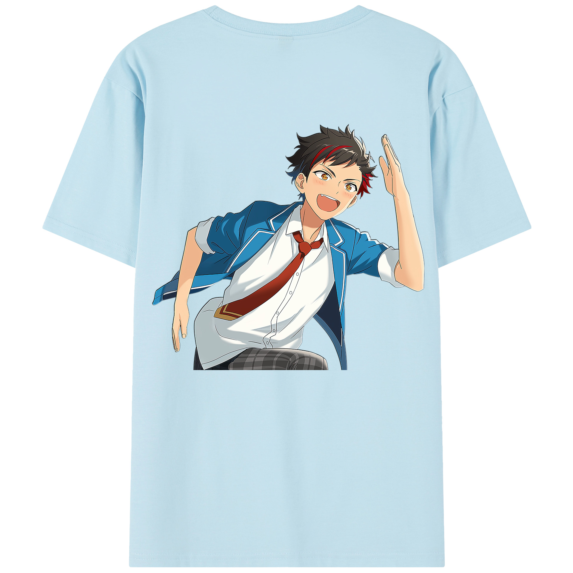 （画像用） あんさんぶるスターズ! Ensemble Stars 綿100％半袖Tシャツ（背面プリント）